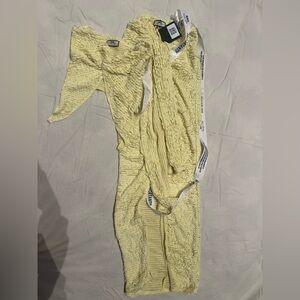 Chic Yellow Maxi Skirt